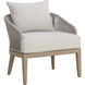 Capri Drift Brown / Palazzo Cream Outdoor Lounge Chair